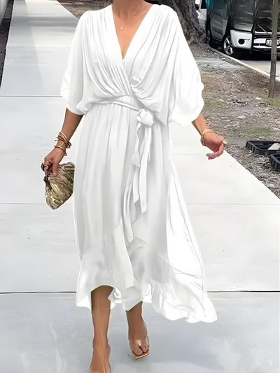 Elegantes Langes Sommerkleid für Stilvolle Tage