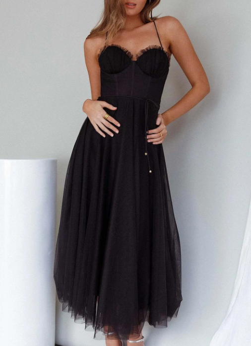 Ärmelloses Midi-Kleid - Stilvolles und Bequemes Kleid für Jeden Anlass