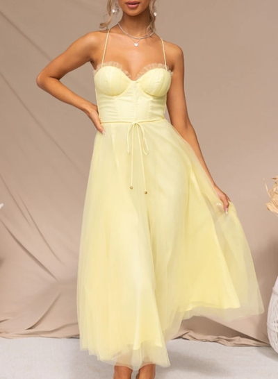 Ärmelloses Midi-Kleid - Stilvolles und Bequemes Kleid für Jeden Anlass
