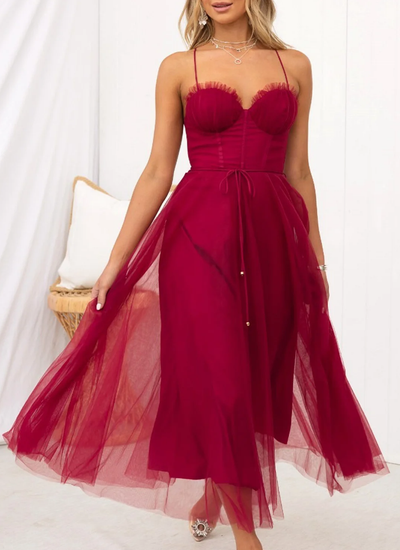 Ärmelloses Midi-Kleid - Stilvolles und Bequemes Kleid für Jeden Anlass