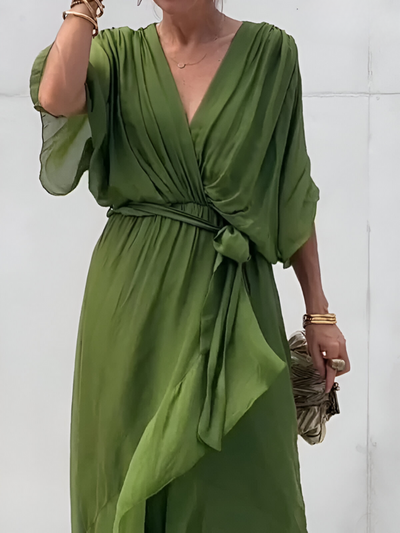 Elegantes Langes Sommerkleid für Stilvolle Tage