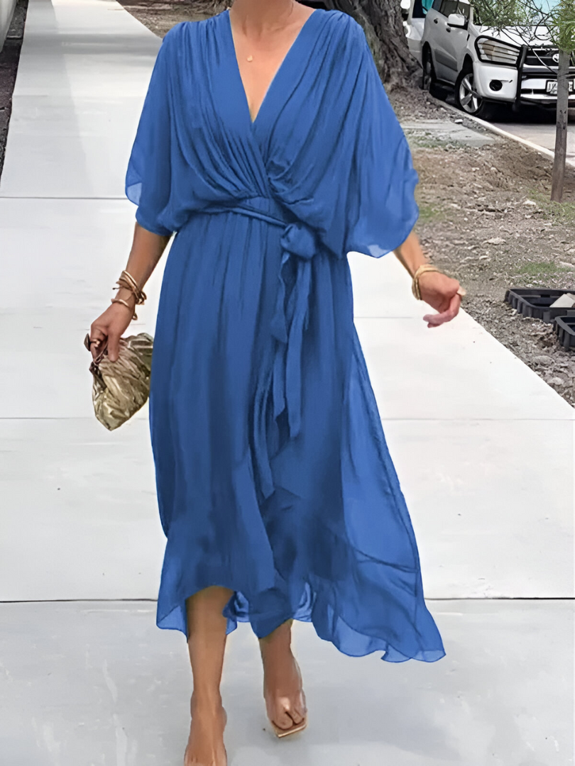 Elegantes Langes Sommerkleid für Stilvolle Tage