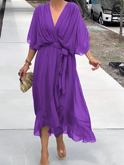 Elegantes Langes Sommerkleid für Stilvolle Tage