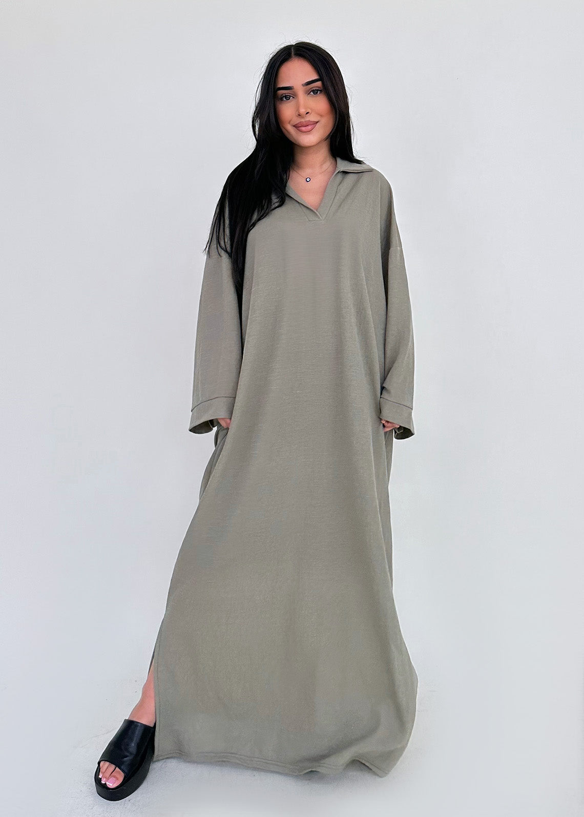 Anmutiges Weites Kleid für Frauen 2024