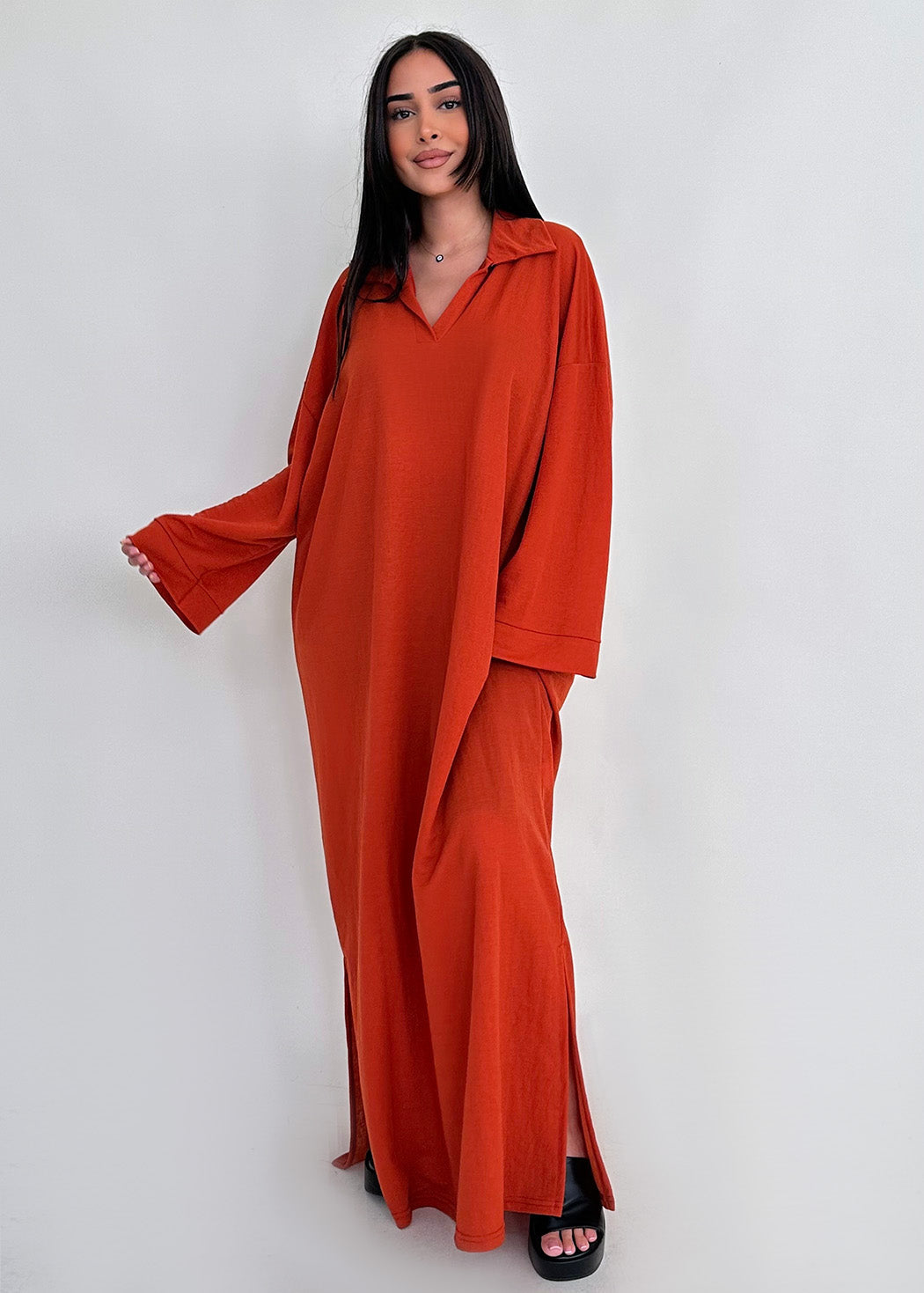 Anmutiges Weites Kleid für Frauen 2024
