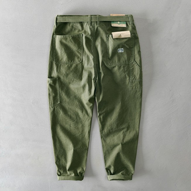 Cargohose mit Gürtel | Lässiger Schnitt | Funktionale Details