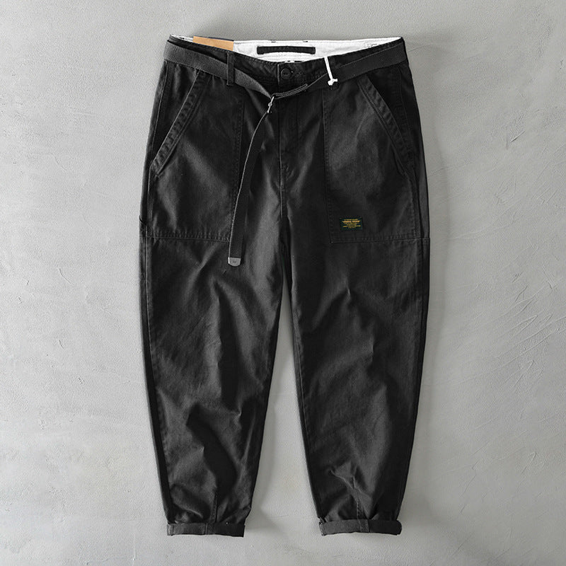 Cargohose mit Gürtel | Lässiger Schnitt | Funktionale Details