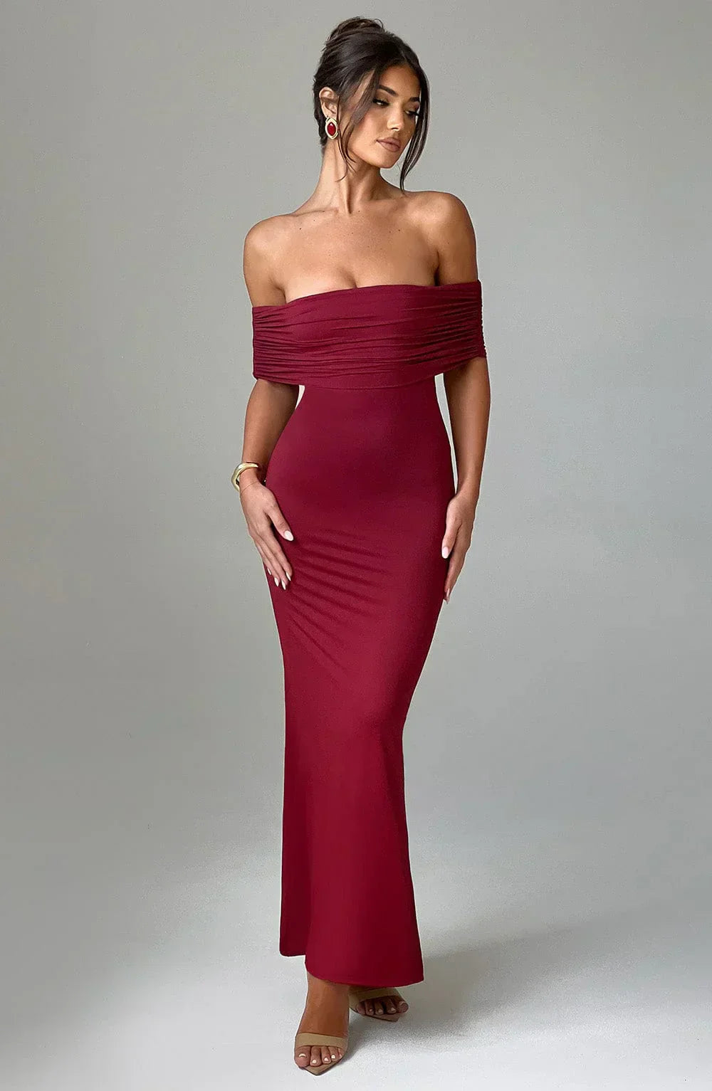 Elegantes Maxikleid mit fließendem Design für Frauen