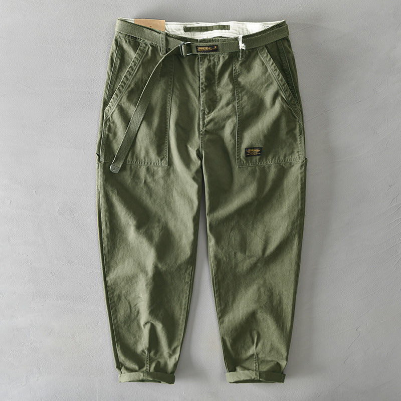 Cargohose mit Gürtel | Lässiger Schnitt | Funktionale Details