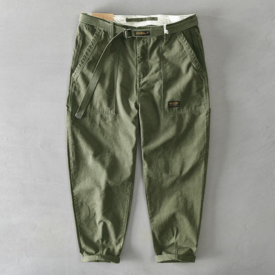Cargohose mit Gürtel | Lässiger Schnitt | Funktionale Details