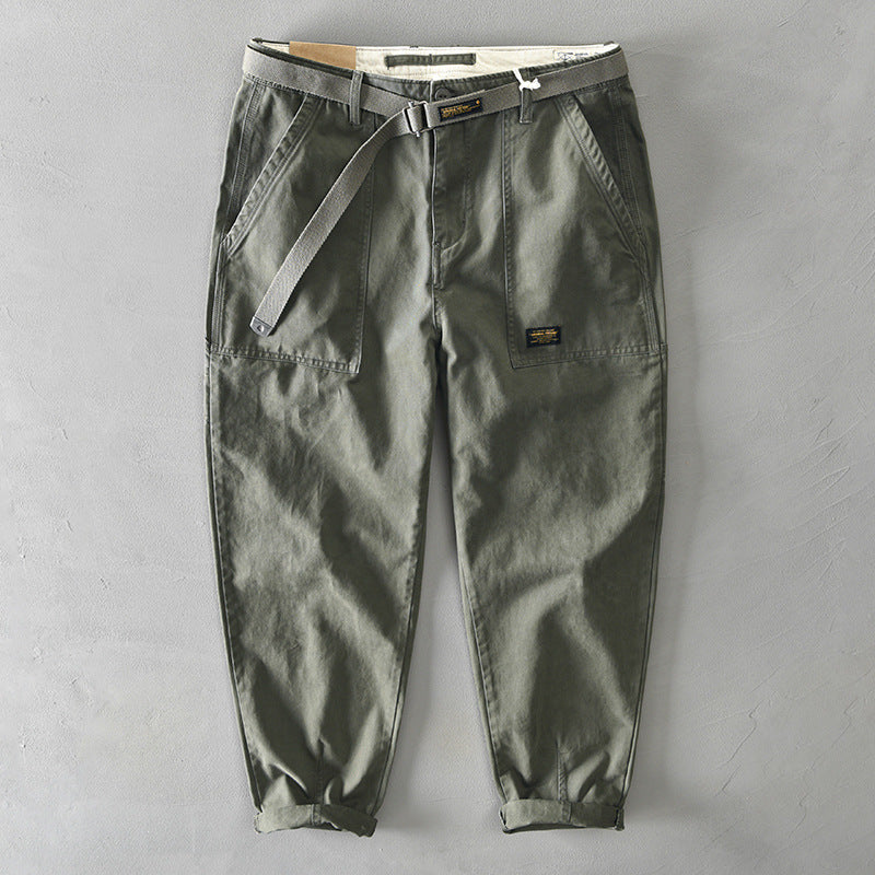 Cargohose mit Gürtel | Lässiger Schnitt | Funktionale Details