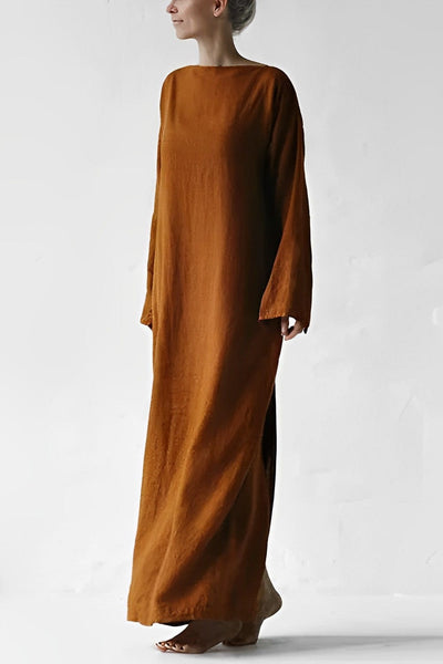 Elegantes Herbst Kleid für Frauen mit Schnürung